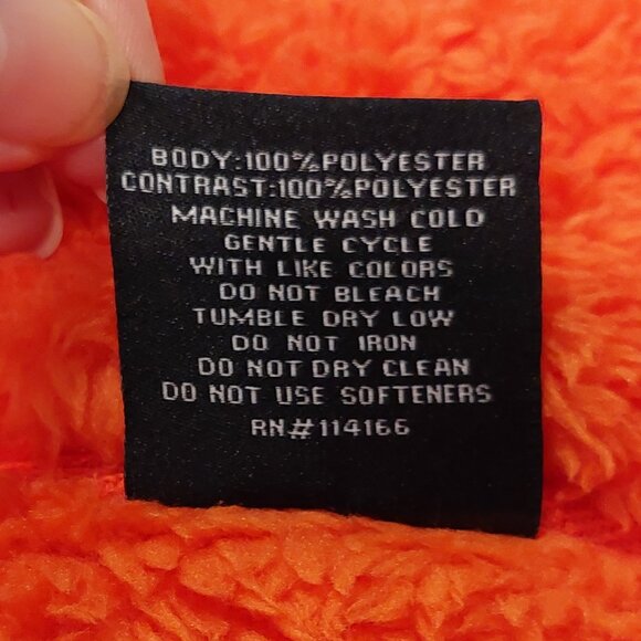 Clemson Tigers Colosseum Pullover Half-Snap Sherpa Jacket Size M - Picture 8 of 12